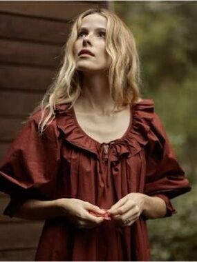 Doen Jillian in burgundy